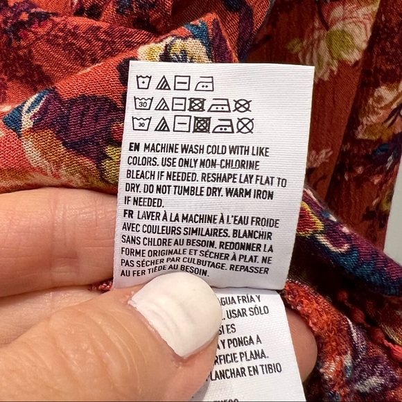 American Eagle floral blouse - XS - Picture 12 of 13